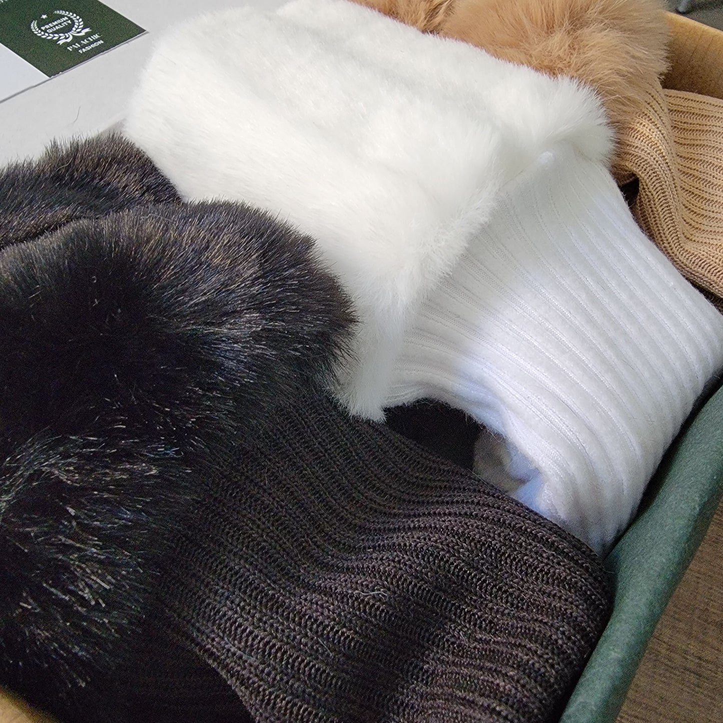 Pack ( beige+blanc+noir )        🟤⚪️⚫️