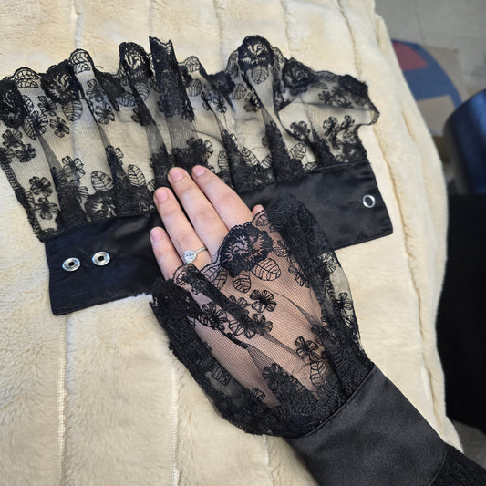 PACK DENTELLE NOIR + BLANC